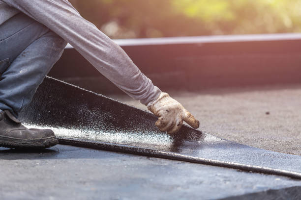 Professional Crawl Space Encapsulation technician working in Helena, AL